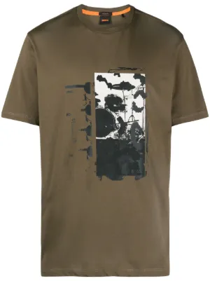 Boss graphic shop t shirt