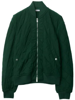 Burberry リバーシブル ボンバージャケット | グリーン | FARFETCH JP