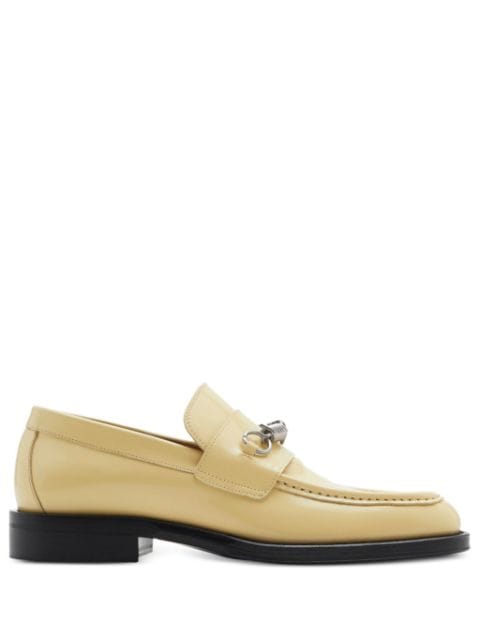 Burberry Barbed leather loafers 