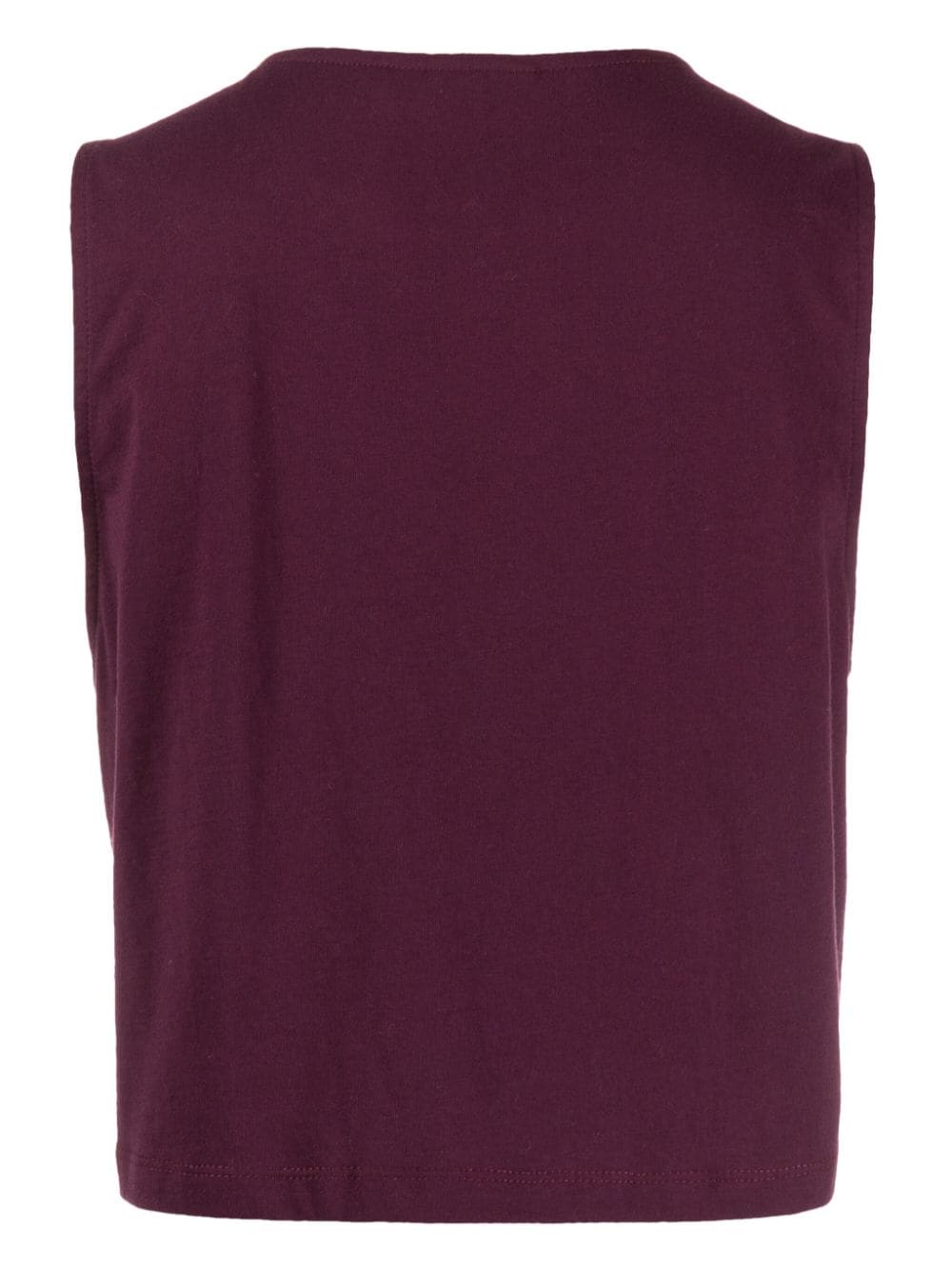 The Upside Tanktop met logoprint Rood