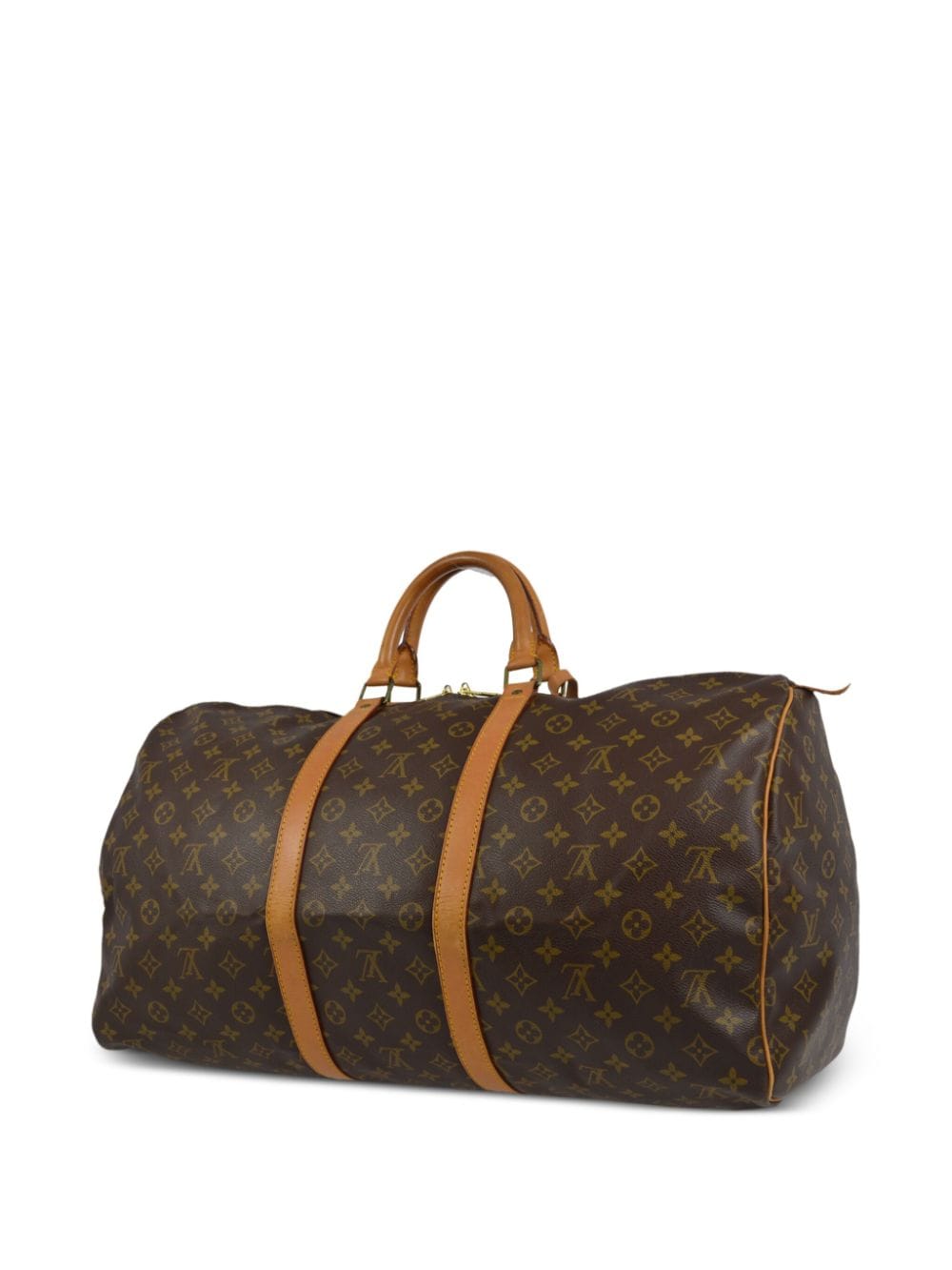 Louis Vuitton 2003 pre-owned Keepall 55 duffeltas - Bruin