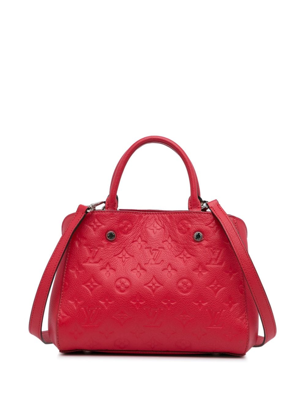 Louis Vuitton 2016 pre-owned Monogram Empreinte Montaigne BB two-way bag - Rood