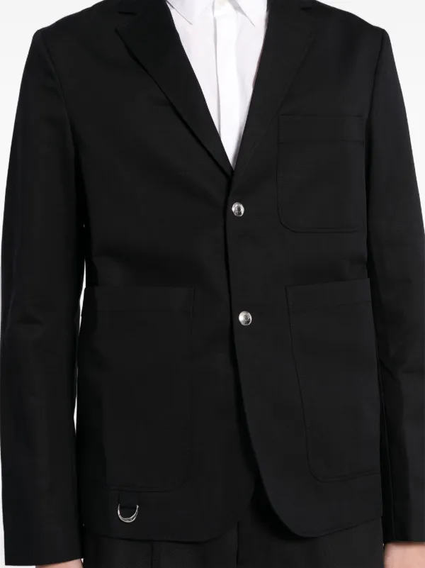 Jacquemus Jean single-breasted Blazer | Black | FARFETCH BH