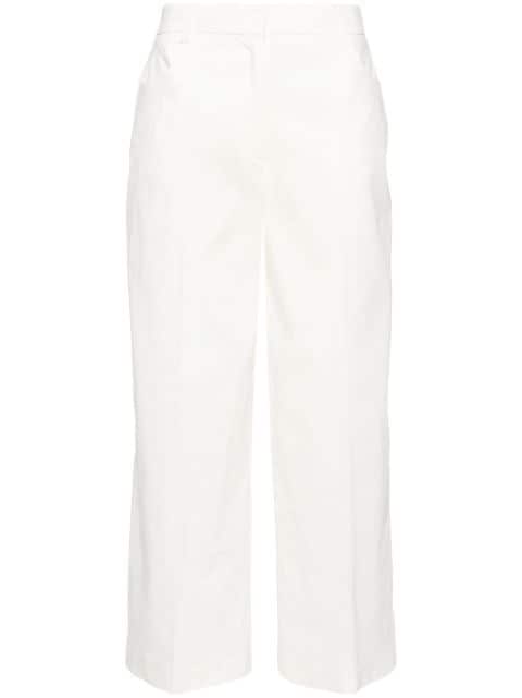PINKO Protesilao linen blend cropped trousers