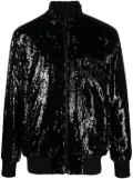 Dolce & Gabbana sequinned bomber jacket - Black