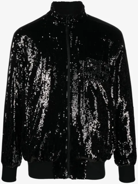 Dolce & Gabbana sequinned bomber jacket