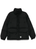 SPORT b. by agnès b. logo patched down jacket - Black