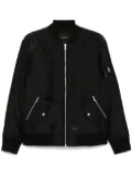 SPORT b. by agnès b. zip-up bomber jacket - Black