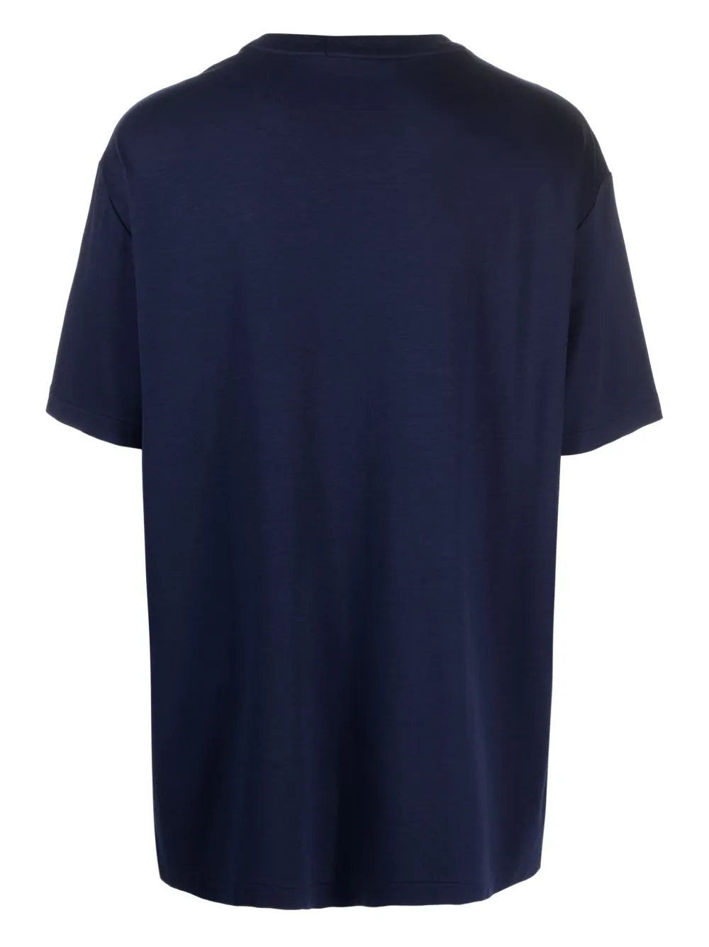 Polo Ralph Lauren Katoenen T-shirt met geborduurd logo Blauw