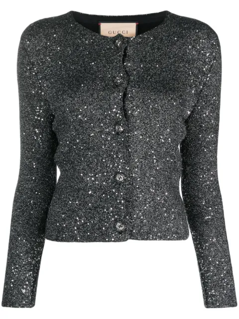 Gucci Cardigan mit Pailletten