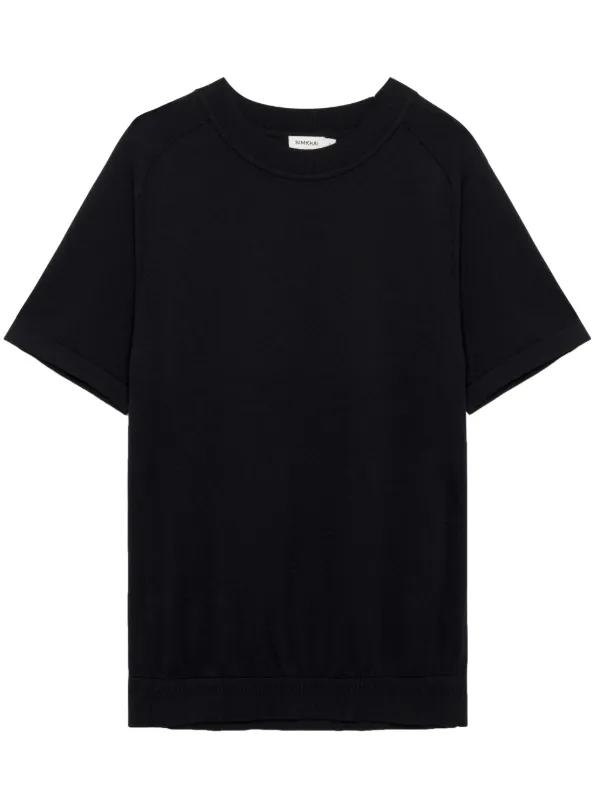 Simkhai Kellyn Cotton T-shirt in Black