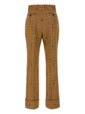 Gucci Cropped Trousers for Women | Shop Now on FARFETCH