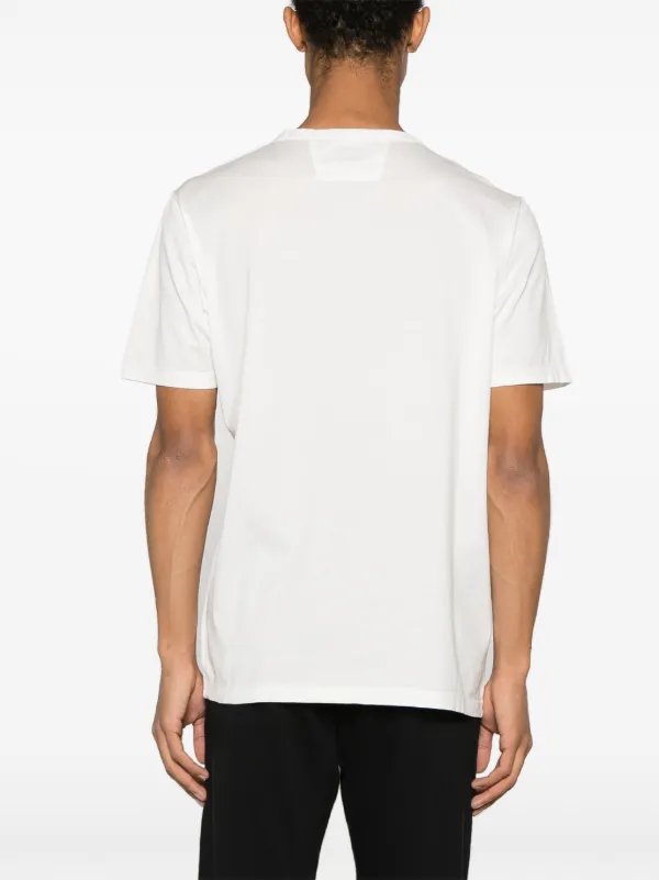 C.P. Company セール正規品 白いスニーカーに Tシャツ 関送料込 C.P. Company ロゴ Tシャツ | ホワイト | FARFETCH JP