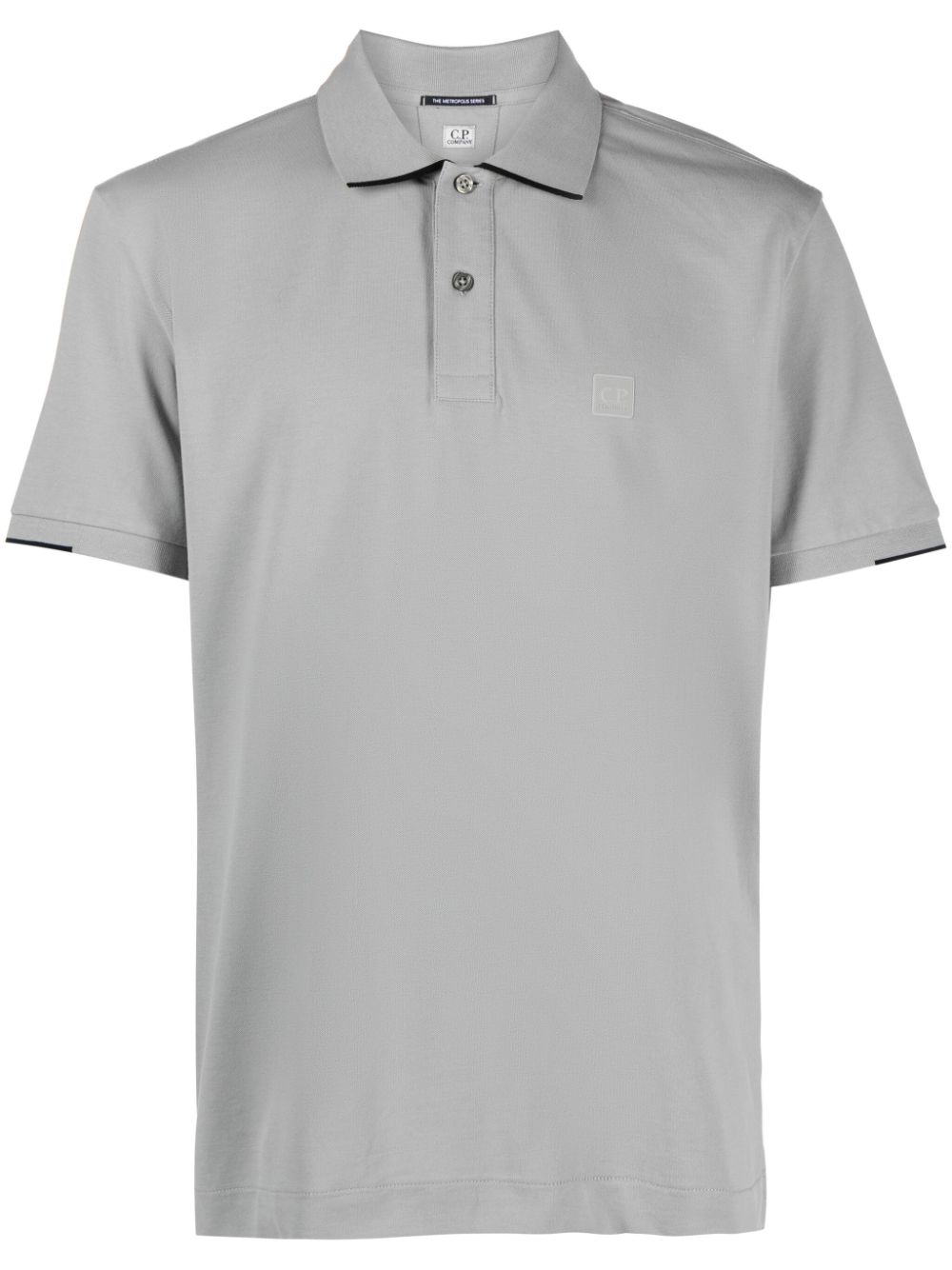 C.P. Company Poloshirt met logoprint Grijs