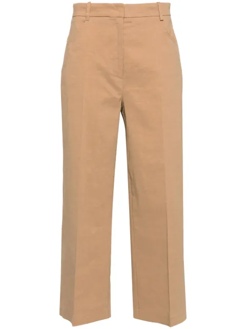 PINKO Protesilao linen blend cropped trousers