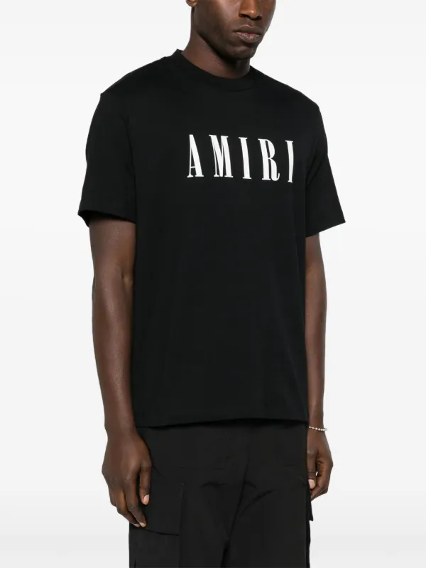 AMIRI 定番ロゴが映える！コアロゴTシャツ ブラッククルーネック 22378053_52327243_600.jpg
