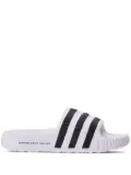 adidas Island Club Adilette 22 ribbed slides - White