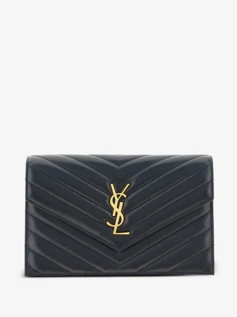 Saint Laurent envelope chain wallet