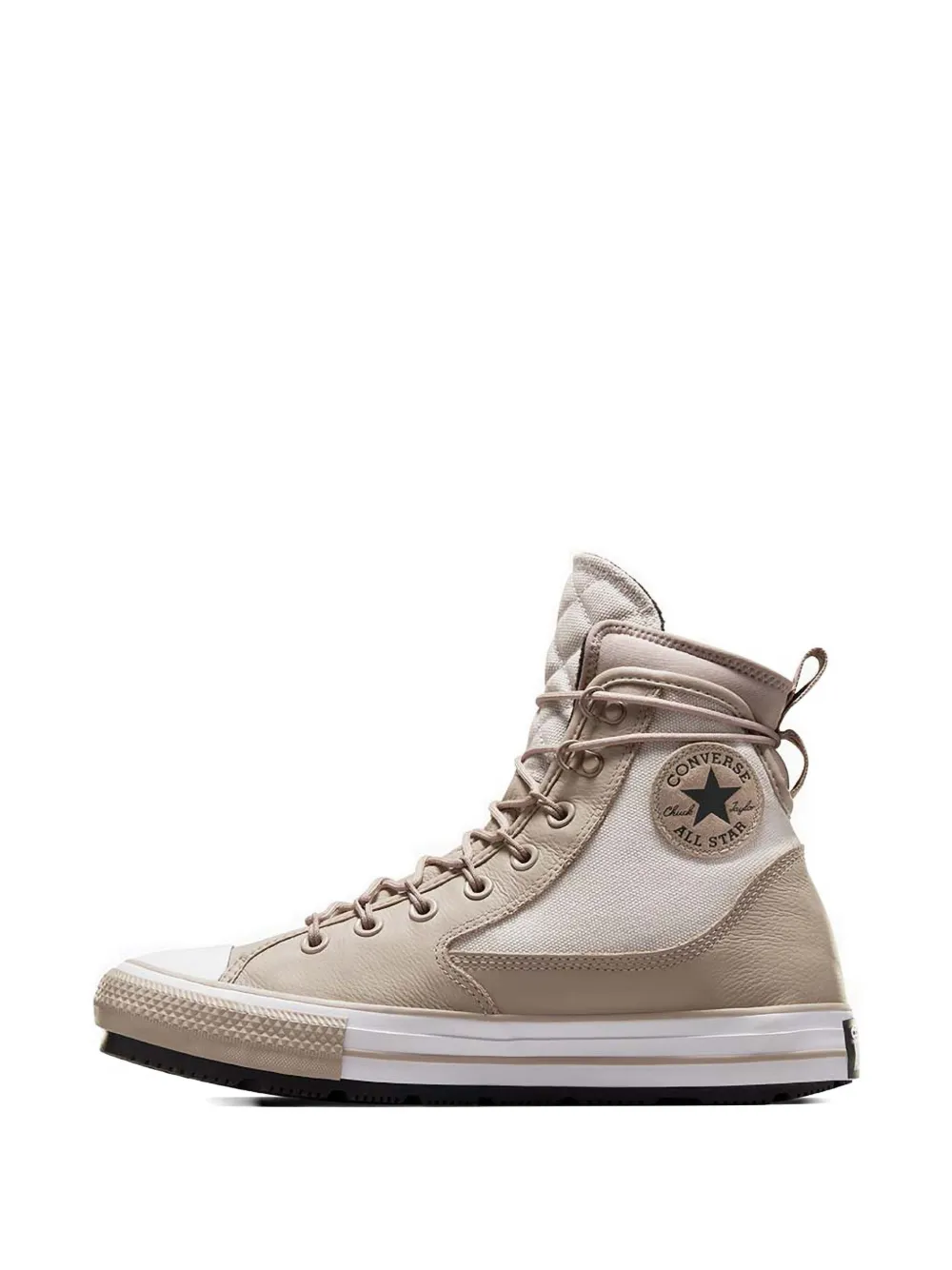 Converse Gewatteerde high-top sneakers Beige