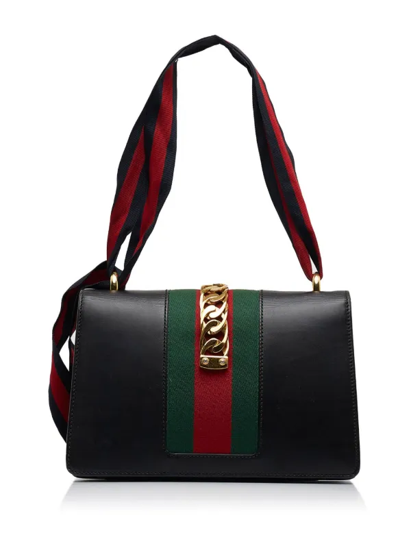 Gucci Pre Owned 2016 Small Sylvie two way Bag Farfetch