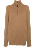 CHANEL Pre-Owned 1990s roll-neck jumper - Brown