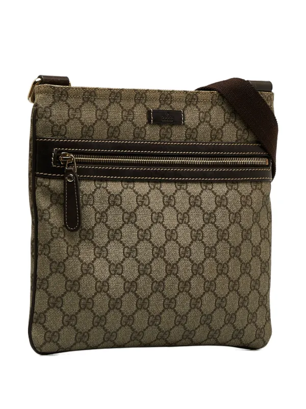 Gucci Pre Owned 2000 2015 GG Supreme Crossbody Bag Farfetch