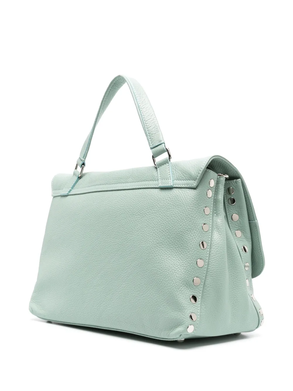 Zanellato Postina Daily kleine leren shopper Groen