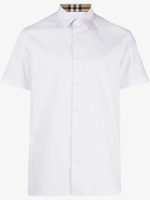 Burberry slim fit stretch cotton shirt