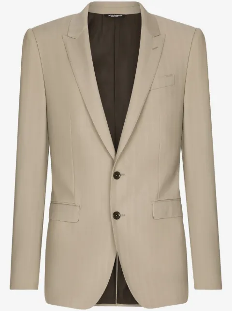 Dolce & Gabbana tonal-striped two-piece suit