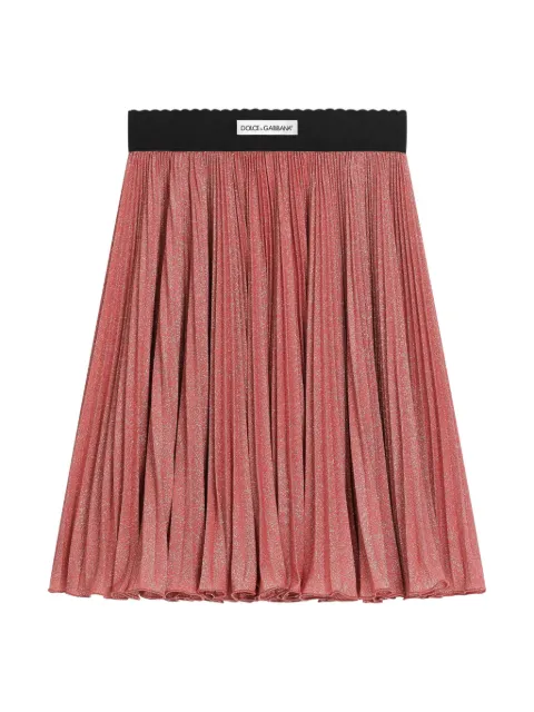 Dolce & Gabbana Kids falda acampanada