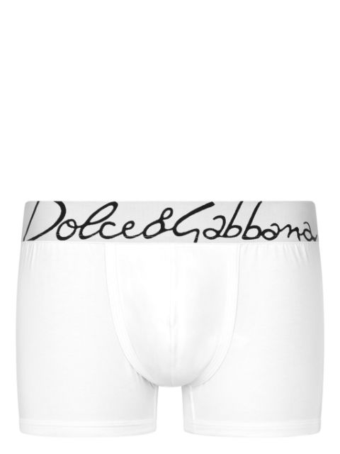 Dolce & Gabbana logo-waistband jersey boxers