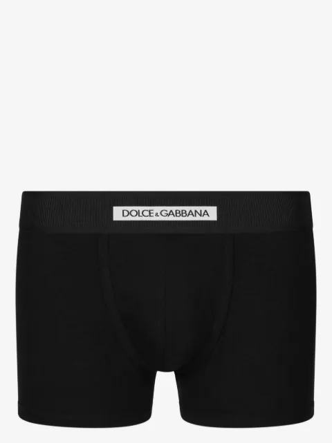 Dolce & Gabbana logo-waistband cotton briefs