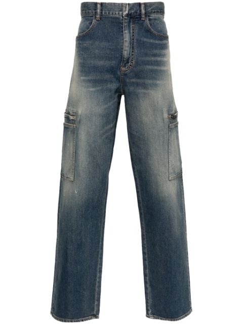 Givenchy cargo-jeans med lige ben