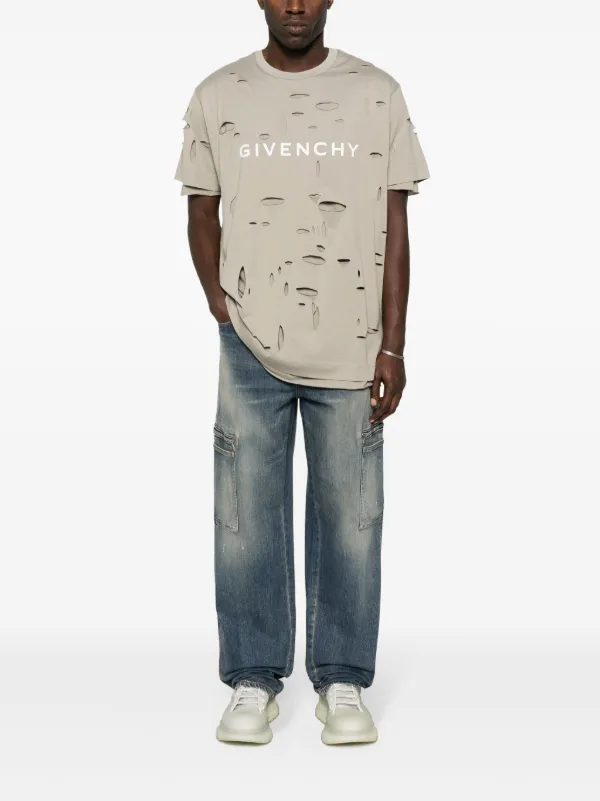 Givenchy straight-leg Cargo Jeans | Blue | FARFETCH