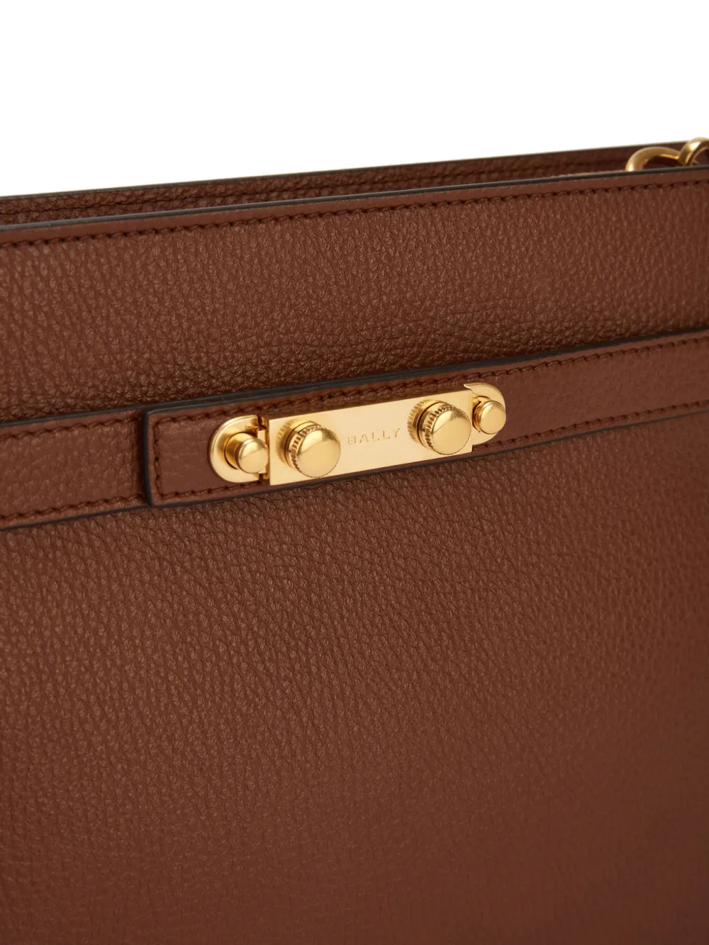 Bally Carriage schoudertas Bruin