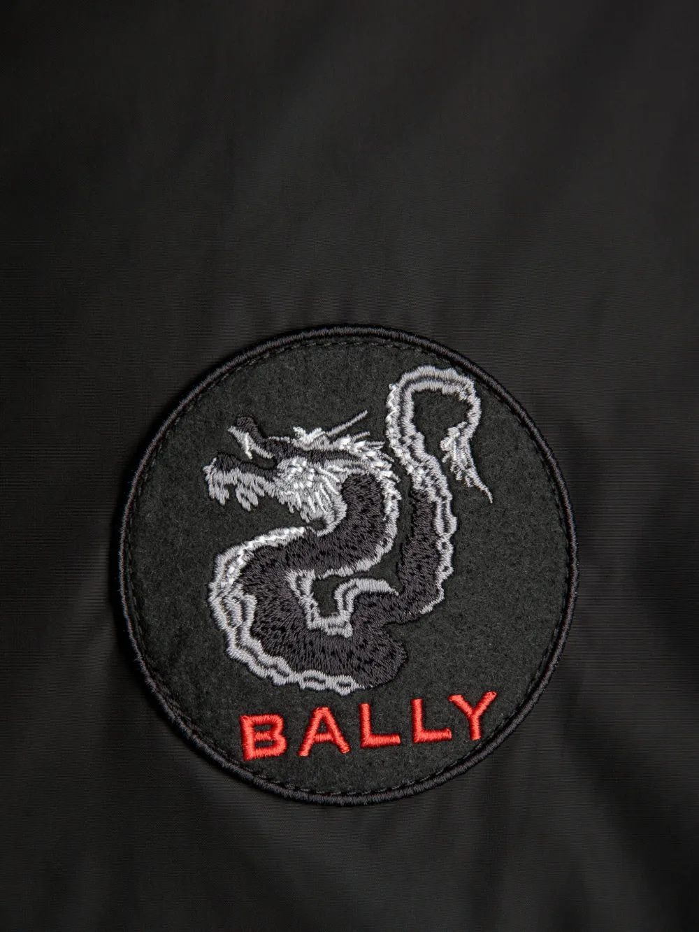 Bally Bomberjack met vlakken Zwart