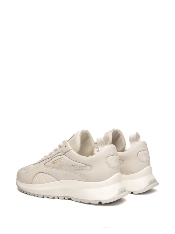 Bally logo-print Panelled Sneakers | Neutrals | FARFETCH JO