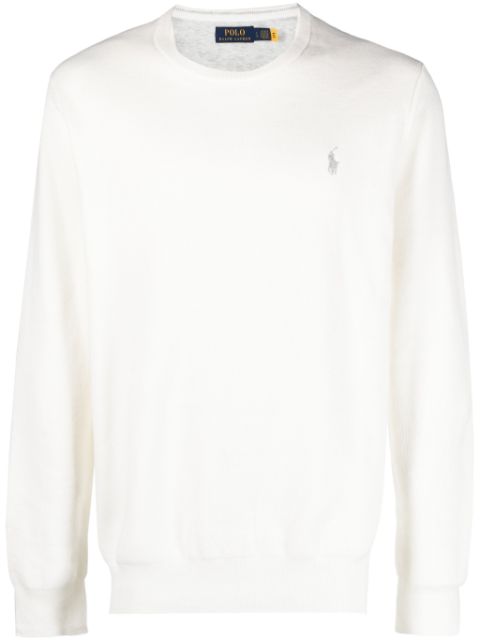 Polo Ralph Lauren Polo Pony-embroidered honeycomb knit jumper Men