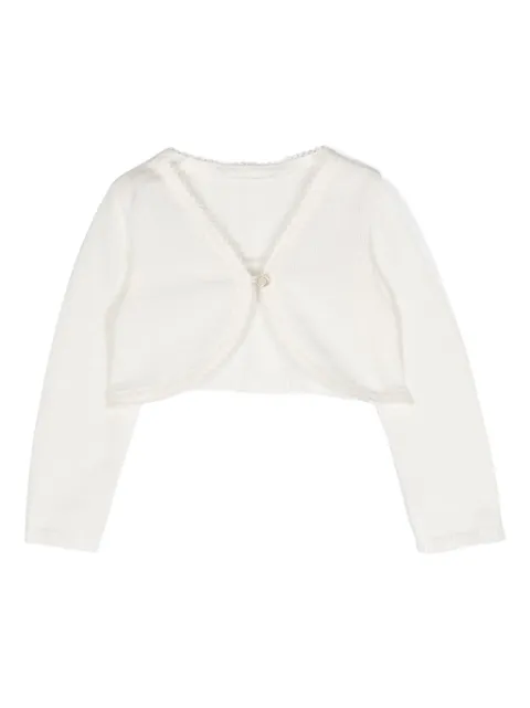 Lapin House cropped cotton cardigan