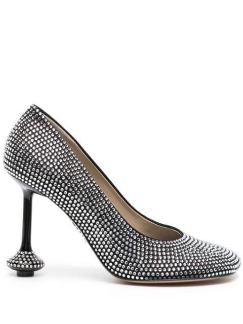 LOEWE Toy 90mm rhinestone-embellished pumps