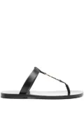Saint Laurent Cassandre slides - Black