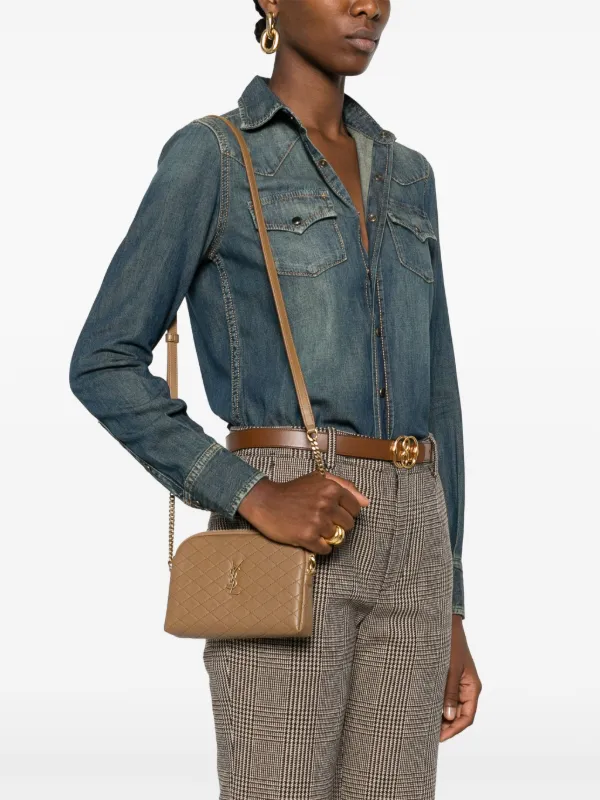 ショルダーバッグ・ポシェット Saint Laurent Gaby Saint Laurent Gaby Cross Body Bag | Neutrals | FARFETCH