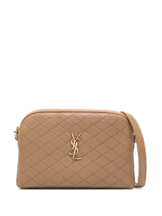 Saint Laurent Gaby Quilted Crossbody Bag | Neutrals | FARFETCH