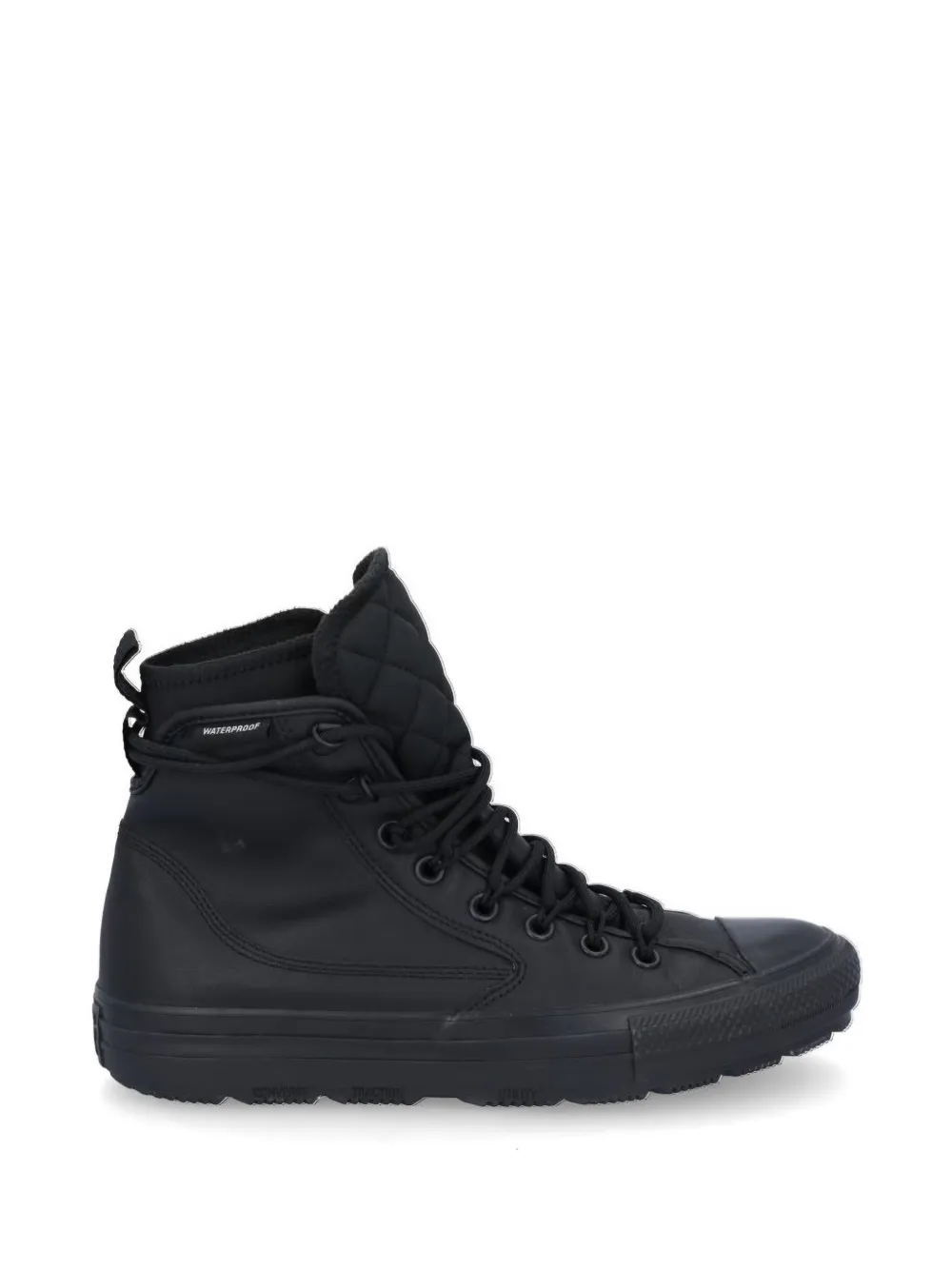 Converse quilted high-top sneakers - Nero