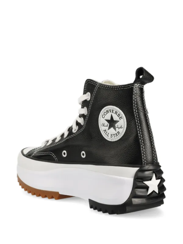 Black run star hike converse on sale