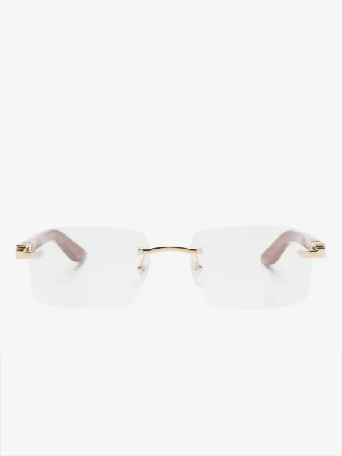 Cartier Eyewear gafas con montura rectangular