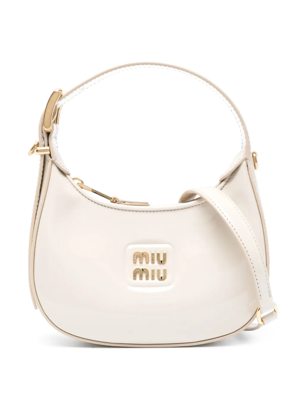 Miu Miu Patent Leather Tote Bag Farfetch
