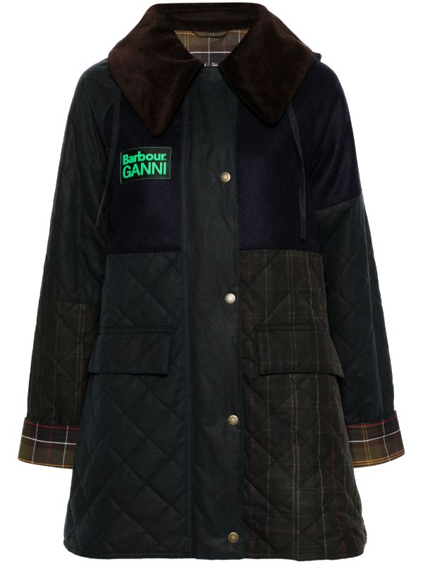 Barbour burghley store jacket