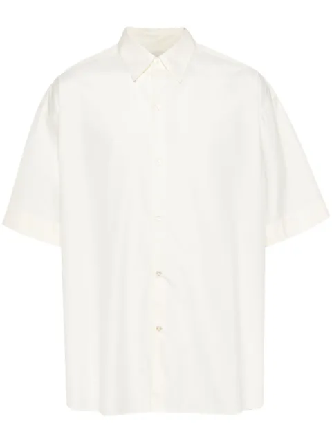 Studio Nicholson chemise en coton à design uni