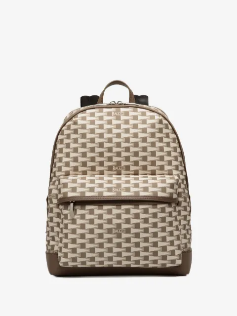 Bally sac à dos à imprimé graphique